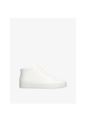 Mens Jak Royal Leather High-Top Trainers