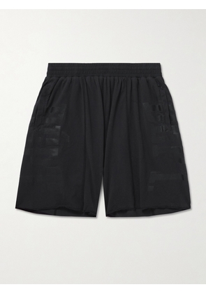 Gallery Dept. - Dept Fitness Straight-Leg Printed Cotton-Jersey Shorts - Men - Black - XS