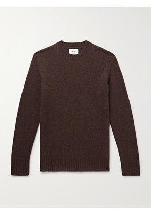 NN07 - Lee 6598 Merino Wool-Blend Sweater - Men - Brown - S
