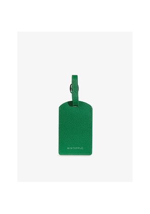 Mintapple Top Grain Leather Luggage Tag