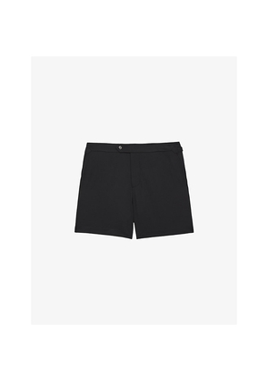 Mens Reiss Sun Straight-Leg Swim Shorts