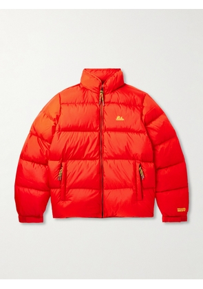 Aimé Leon Dore - Unisphere Padded Quilted WINDSTOPPER® by GORE-TEX LABS Ripstop Hooded Jacket - Men - Red - XS