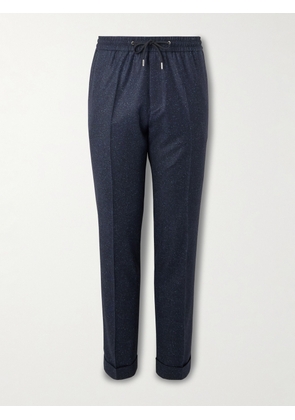 Paul Smith - Tapered Wool-Blend Drawstring Suit Trousers - Men - Blue - UK/US 30