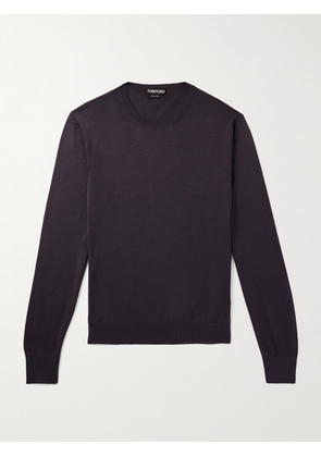 TOM FORD - Silk Sweater - Men - Gray - IT 46