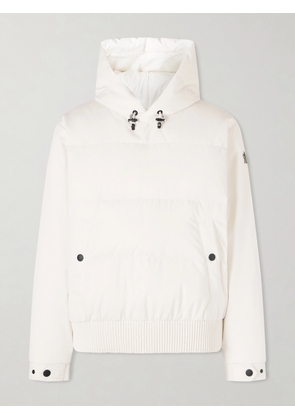 Moncler Grenoble - Hourtine Quilted Gabardine Hooded Down Jacket - Men - White - 1