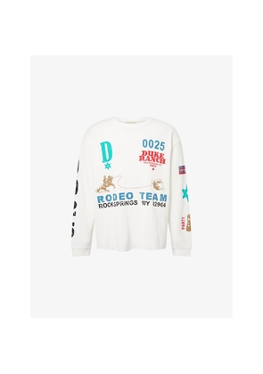 Mens Duke & Dexter Rodeo Team Relaxed-Fit Cotton-Jersey T-Shirt