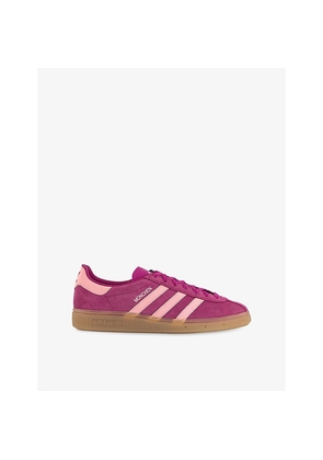 Womens Adidas Muenchen Suede Low-Top Trainers