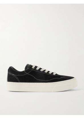 Omni - Dellow Leather-Trimmed Suede Sneakers - Men - Black - EU 39