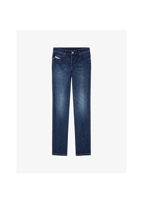 Mens Diesel 1993 D-Vyl Straight-Leg Denim Jeans