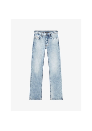Mens Diesel 1985 Larkee Straight-Leg Stretch-Denim Jeans