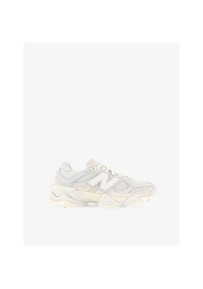 Mens New Balance 9060 Suede and Mesh Low-Top Trainers