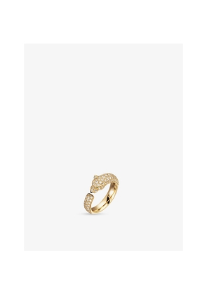 Cartier Panthère 18ct Yellow-Gold and Diamond Ring