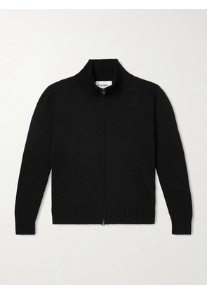 Corridor - Organic Cotton Zip-Up Cardigan - Men - Black - S