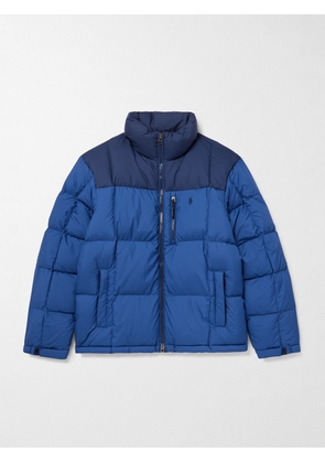 Polo Ralph Lauren - Gorham Quilted Recycled-Ripstop Down Jacket - Men - Blue - S