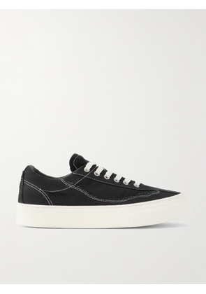 Omni - Dellow Leather-Trimmed Distressed Drill Sneakers - Men - Black - EU 39