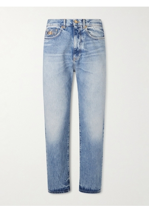 Versace - Embellished Straight-Leg Jeans - Men - Blue - UK/US 30