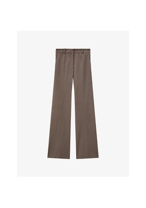 Womens Joseph Gabardine Stretch Queen Woven Trousers