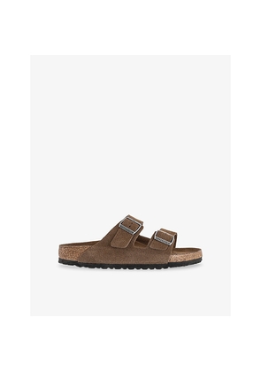 Mens Birkenstock Arizona Two-Strap Suede Sandals