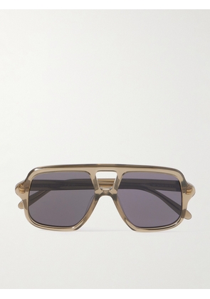 LOEWE - Aviator-Style Acetate Sunglasses - Men - Gray