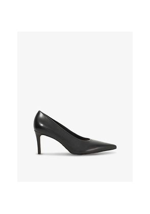 Womens Dune Aspiring Heeled Leather Courts