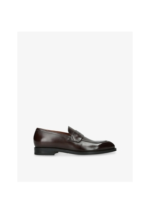 Mens Ermenegildo Zegna L'Asola Leather Penny Loafers