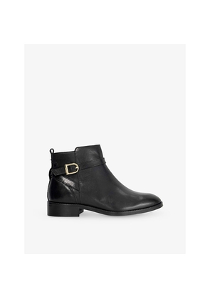 Womens Dune Pemma Leather Ankle Boots