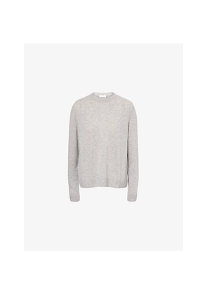 Womens Reformation Relaxed-Fit Round-Neck Cashmere Jumper