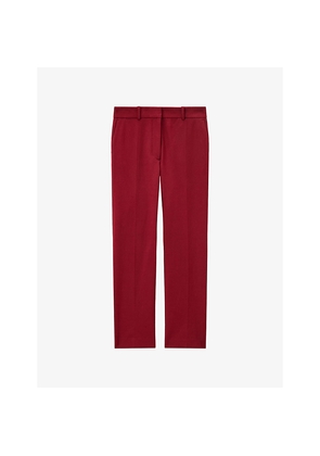 Womens Joseph Coleman Gabardine Stretch-Woven Trousers