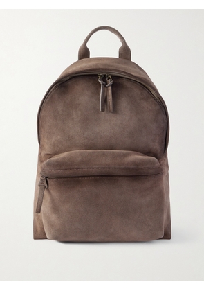 Officine Creative - OC 001 Suede Backpack - Men - Brown