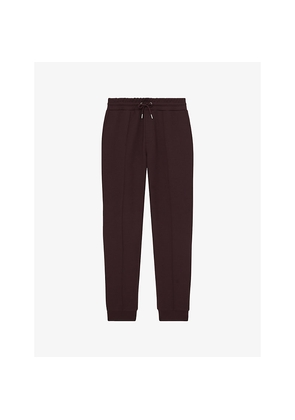 Mens Reiss Premier Drawstring-Waist Regular-Fit Stretch-Jersey Jogging Bottoms