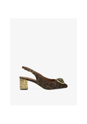 Womens Kurt Geiger London Chelsea Suede Courts