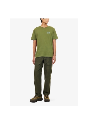 Mens Finisterre Cape Graphic-Print Cotton T-Shirt