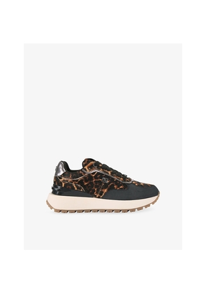 Womens KG Kurt Geiger Louisa Woven Trainers