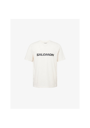 Mens Salomon Logo-Print Short-Sleeve Cotton T-Shirt
