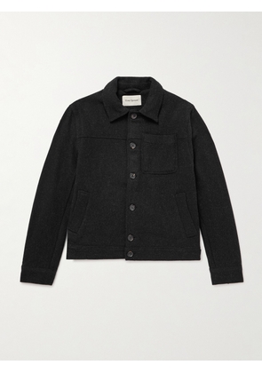 Oliver Spencer - Buffalo Wool-Blend Jacket - Men - Black - UK/US 36