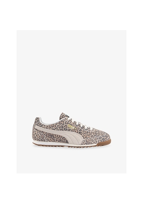 Womens Puma Arizona Suede Low-Top Trainers