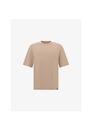 Mens Boggi Milano Crewneck Pima-Cotton T-Shirt