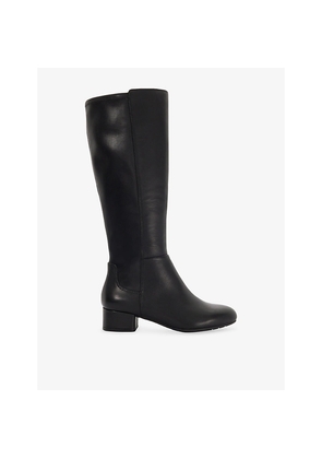 Womens Dune Tayla Leather Knee-High Boots