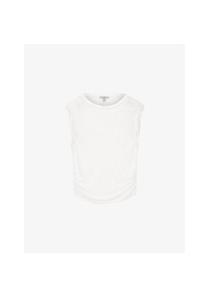 Womens Allsaints West Sleeveless Jersey Top