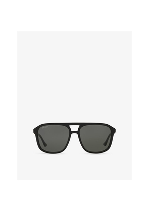 Gucci Gg1494S Square-Frame Acetate Sunglasses
