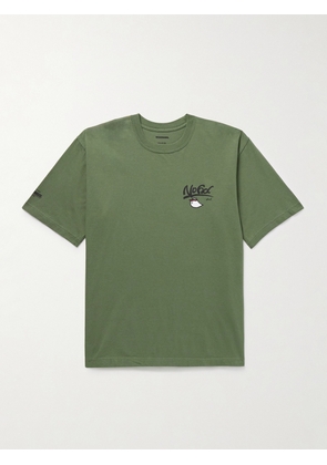 Neighborhood - Printed Cotton-Jersey T-Shirt - Men - Green - S