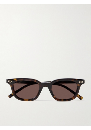 Gucci - D-Frame Tortoiseshell Acetate Sunglasses - Men - Brown