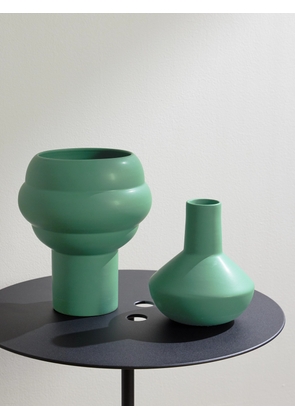 The Conran Shop - Tree and Sphere Set of Two Eartenware Vases - Men - Green