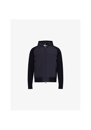 Mens Orlebar Brown Otto Regular-Fit Wool-Down Hoodie