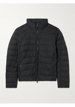 Canada Goose - Crofton Logo-Appliquéd Quilted Enduraluxe® Down Jacket - Men - Black - XS