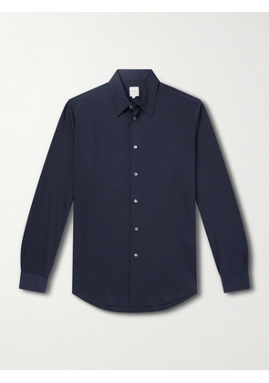 Paul Smith - Slim-Fit Cotton-Jersey Shirt - Men - Blue - S