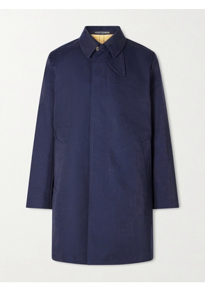 Paul Smith - Cotton-Blend Gabardine Coat - Men - Blue - S