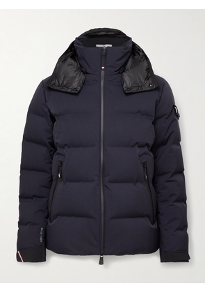 Moncler Grenoble - Montgetech Logo-Appliquéd Quilted Stretch-Nylon Hooded Down Ski Jacket - Men - Blue - 1