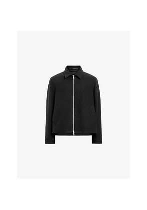 Mens Allsaints Celeste Cropped Wool Jacket