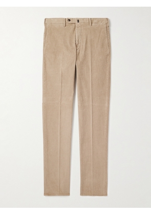 Slowear - Incotex Straight-Leg Cotton-Blend Corduroy Trousers - Men - Neutrals - IT 44